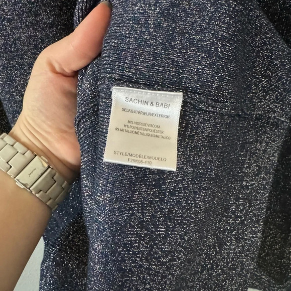 Sachin & Babi
Amelie Metallic Knit Dress large - Picture 6 of 7